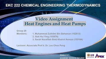 EKC222 Group 25: Heat Engines and Heat Pumps