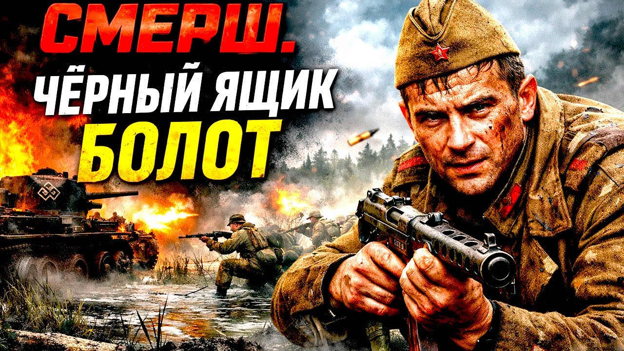 СМЕРШ. ЧЁРНЫЙ ЯЩИК БОЛОТ: КАК ОДИН ЛЕЙТЕНАНТ СОРВАЛ НЕМЕЦКОЕ НАСТУПЛЕНИЕ