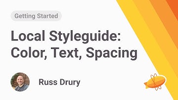 Local Styleguide; Colors, Text Styles, Spacing