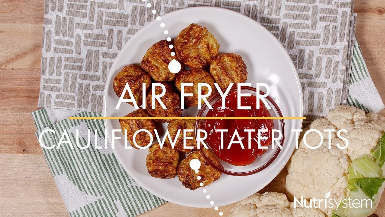 Cauliflower Tots (Baked or Air Fryer) - The Natural Nurturer