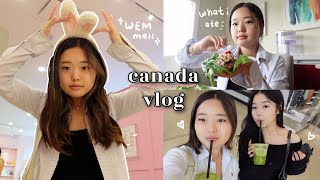 ✈️ CANADA VLOG pt 2: what i ate, exploring WEM mall, photobooths, adventures 🍲