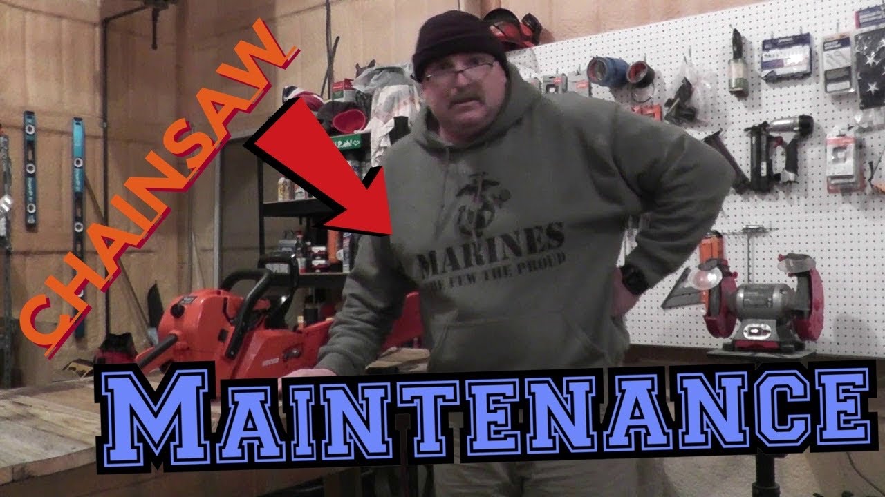 CHAINSAW MAINTENANCE - YouTube