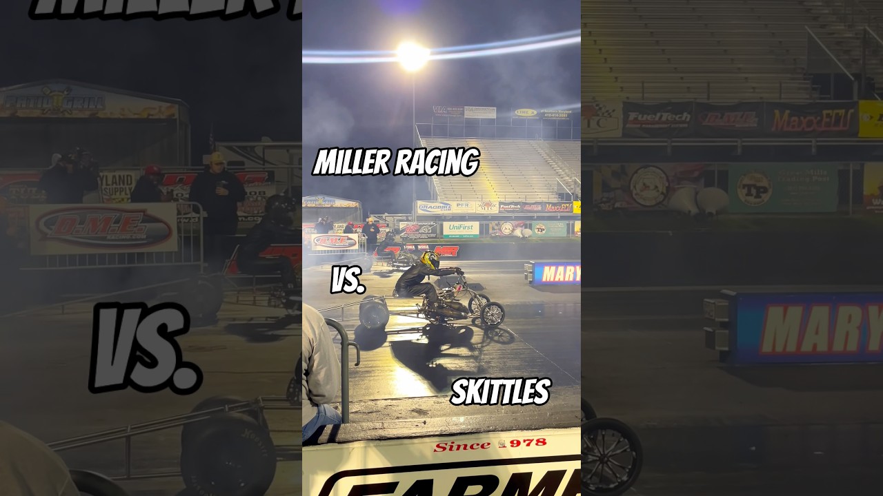 Skittles Vs Miller Racing! ATV Drag Race!
