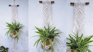 DIY🌿PORTA MACETAS de MACRAME (paso a paso) | DIY Macrame Plant Hanger Tutorial Step by Step