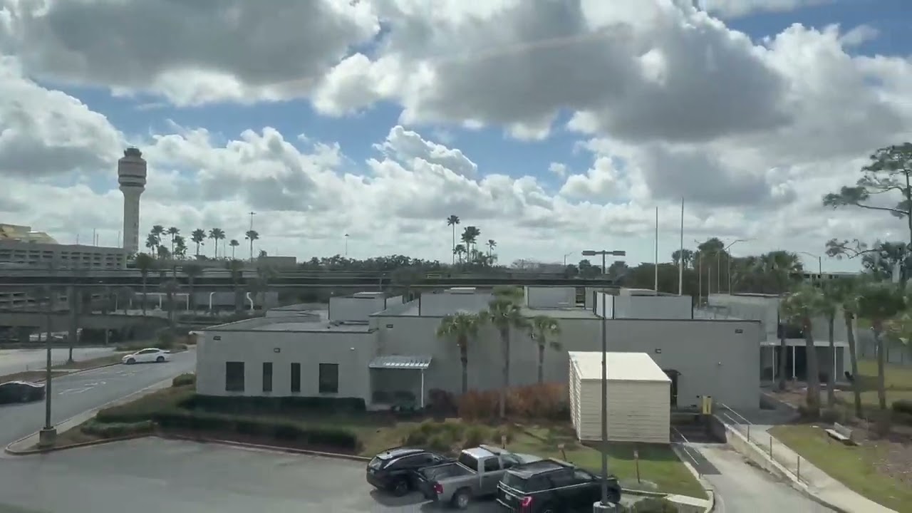 Airport Transfer System Tram at Orlando International Airport