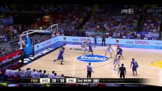 Argentina vs Philippines FIBA World Cup 2014 Group B