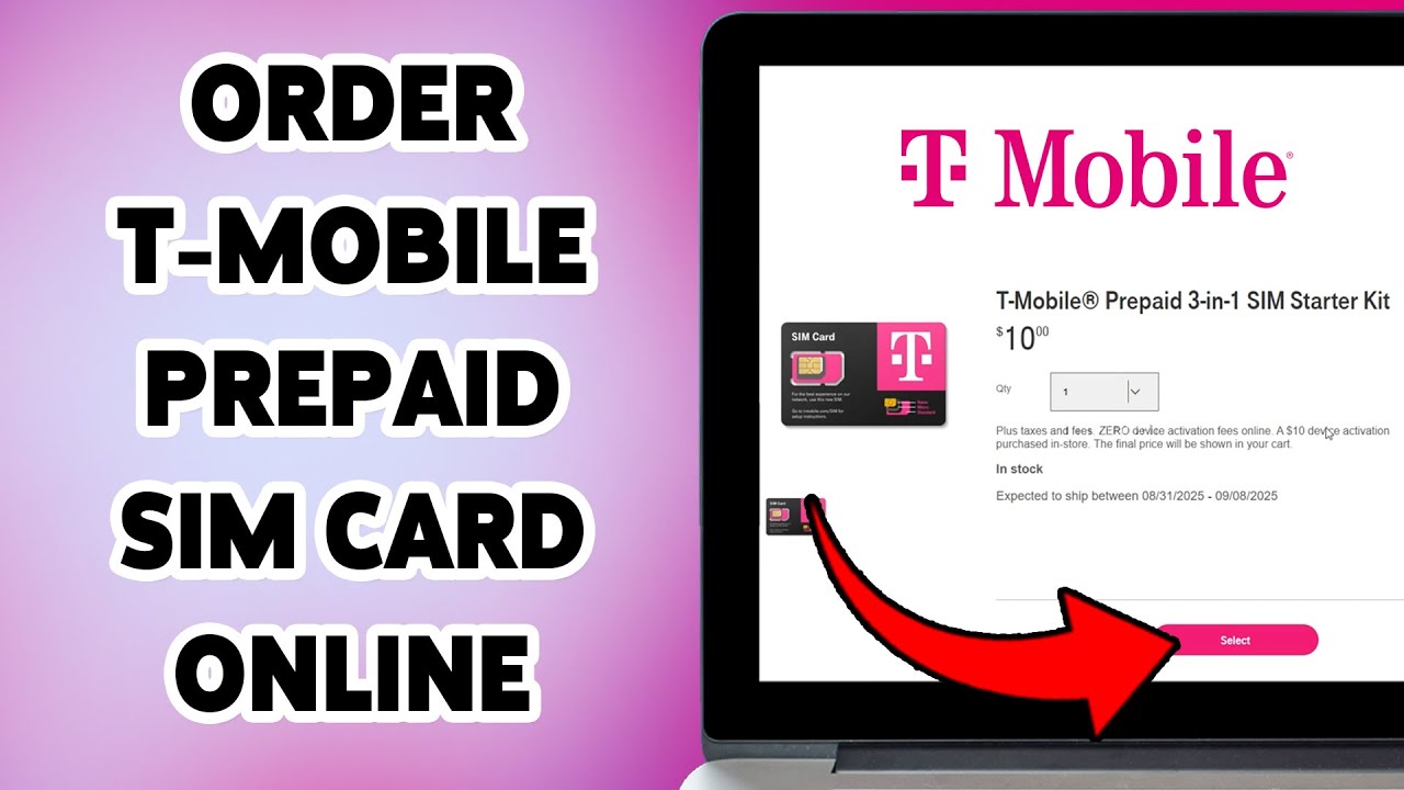 Order T-Mobile Prepaid SIM Card Online | Get A T-Mobile SIM Card Delivered 2025