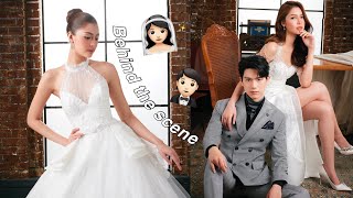 Behind the scene | wedding magazine with Brightnor