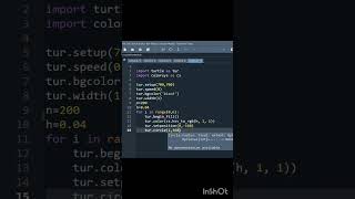 Code Your Stunning Drawing Using Python Turtle!