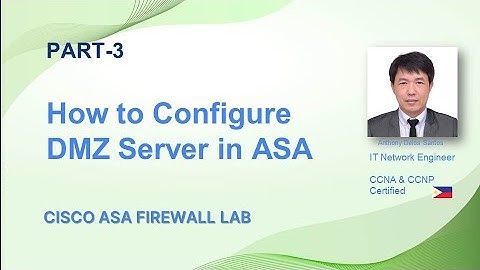 Configuring ASA DMZ Server [HD]