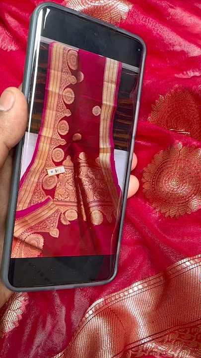 How to dye organza Banarasi saree| #organza #banarasi #saree #tamil
