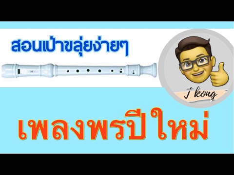 สื่อการเรียนรู้ ขลุ่ยรีคอร์เดอร์20|เพลงพรปีใหม่|มือใหม่หัดเป่าขลุ่ยรีคอร์เดอร์|วิธีการวางมือ