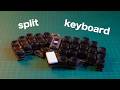 I built my first split keyboard