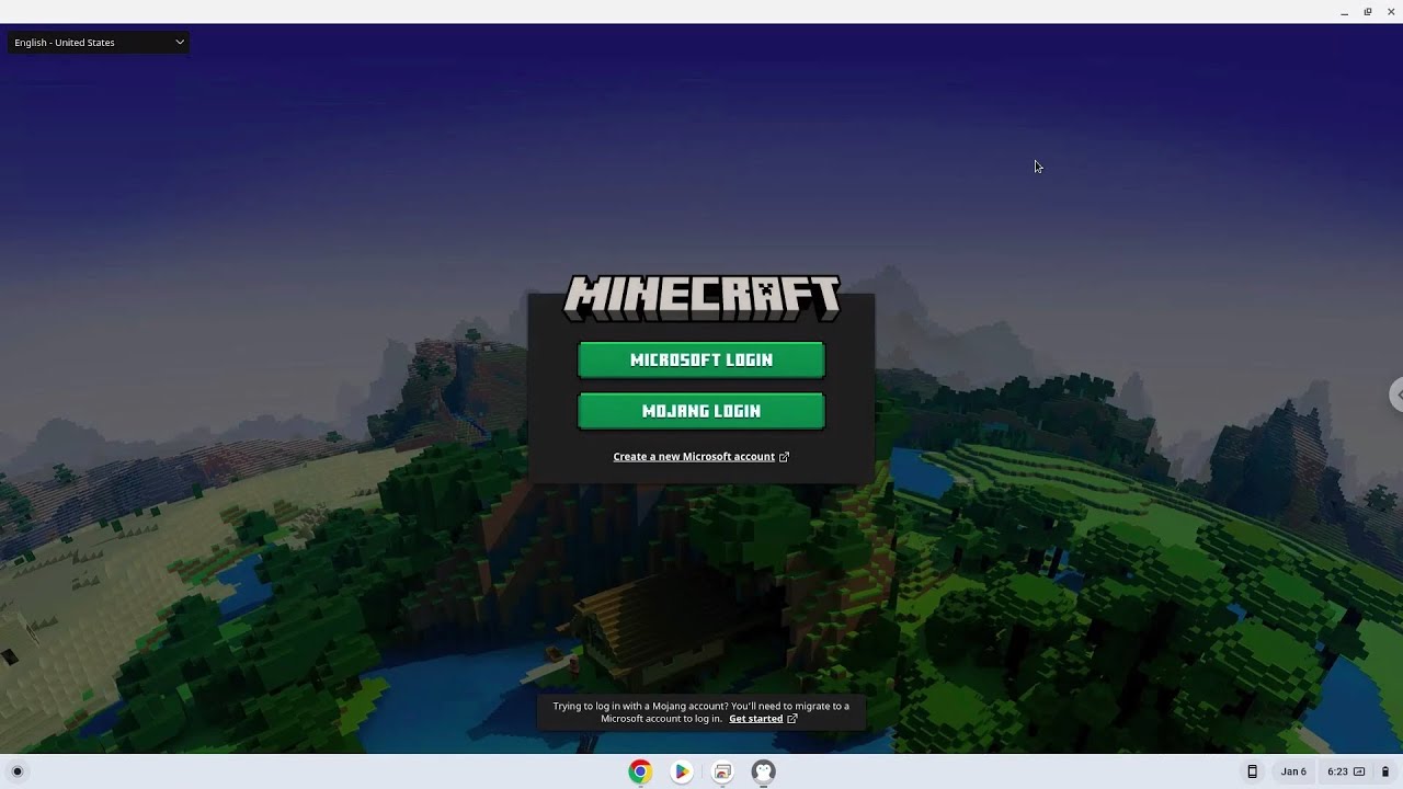 Minecraft, now on Chromebook