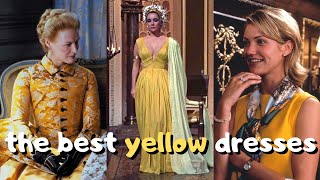 best yellow dresses