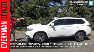 2016 Mitsubishi Outlander Review on Everyman Driver 2016 Mitsubishi Outlander Review on Everyman Driver