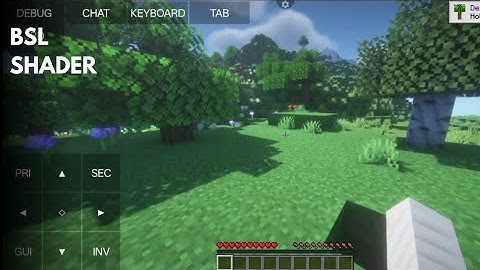 OPPO RENO 13 Bsl shader testing || #mojolauncher #minecraft #shaders #youtuber 