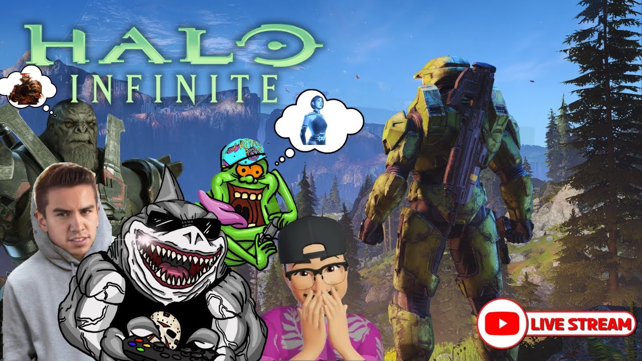 #HaloInfinite - Co-Op w/ Kill3r, Billy & Retro Ryan