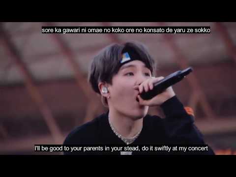 BTS MIC Drop LIVE Kanji English Subs 