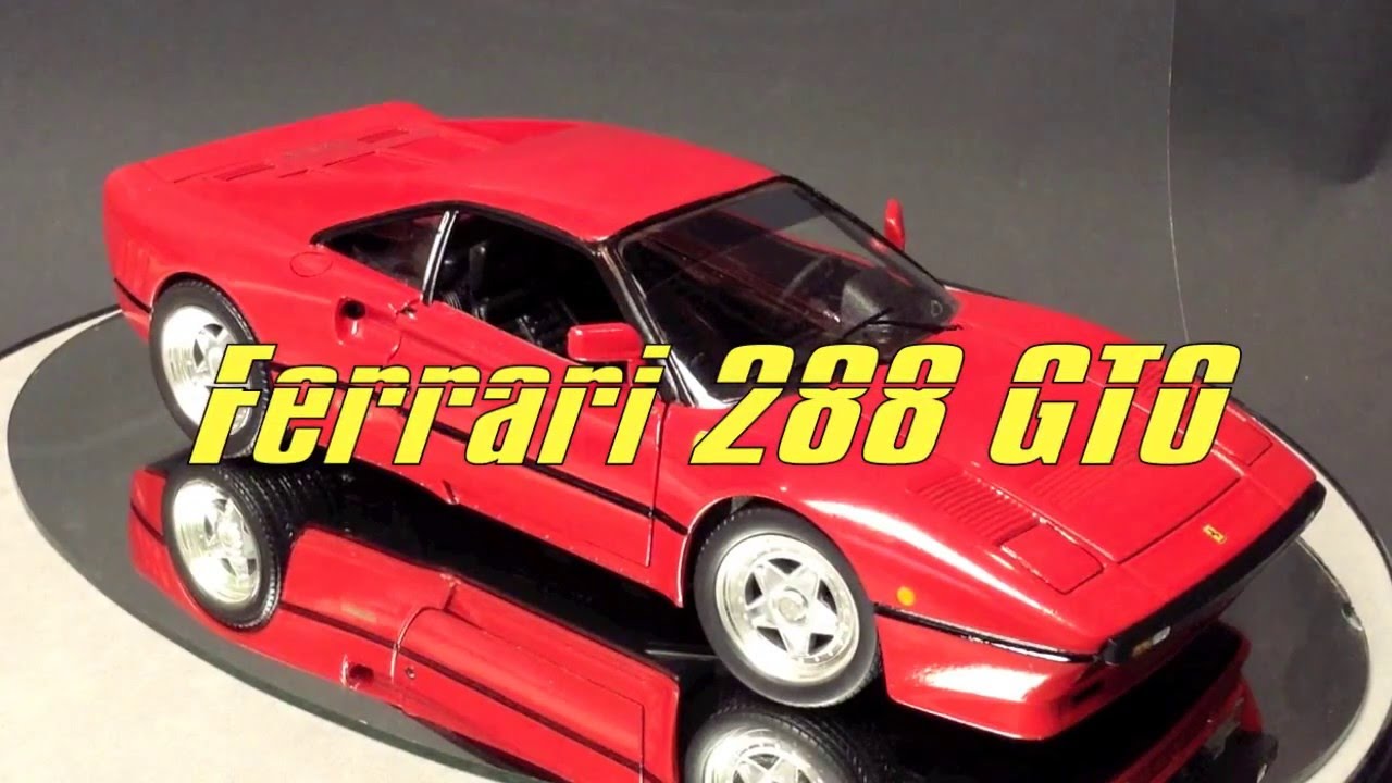 1/18 1984 Ferrari 288 GTO custom built - YouTube