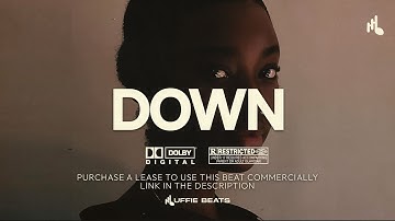 Afrobeat Instrumental 2025 "DOWN"  Sad Type Burna Boy x Rema Beat