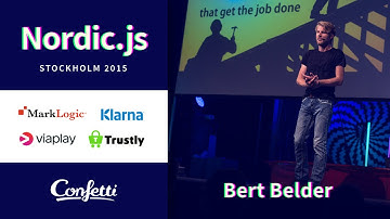 Nordic.js 2015 • Bert Belder - There are no promises in node.js