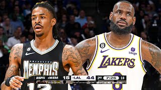Los Angeles Lakers vs Memphis Grizzlies Full Game 3 Highlights | April 22 2023 | 2023 NBA Playoffs