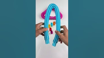 Creating and Crunchy POP-ASMR DIY #diy #satisfyingvideos #relaxing #creative #oddasmr #crunchy