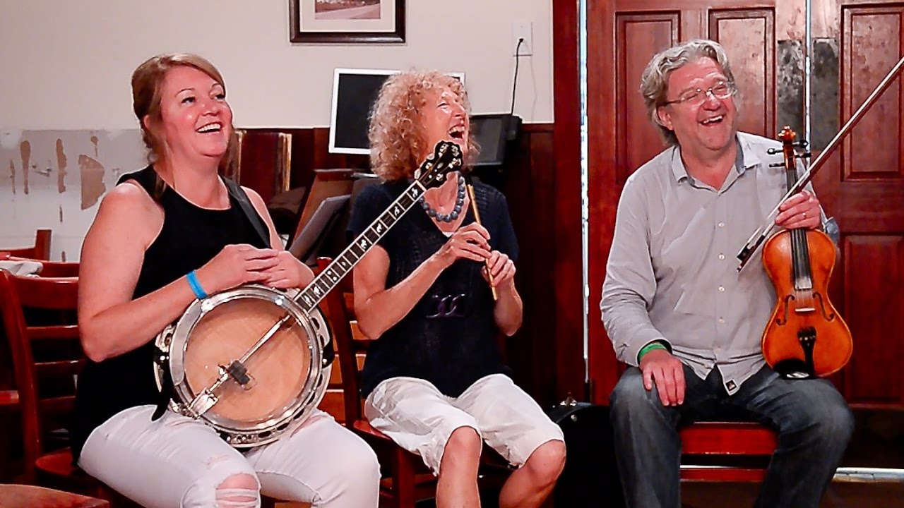 Bergin,Sheridan,Nugent,Earnest,Conneely:Plains of Boyle/Cronin's Hornpipe:Catskills Irish 2016#100