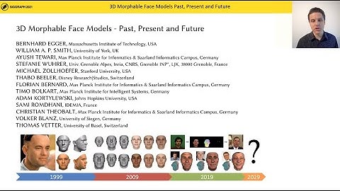 SIGGRAPH2021 - 3D Morphable Face Models - Past, Present and Future - Presentation