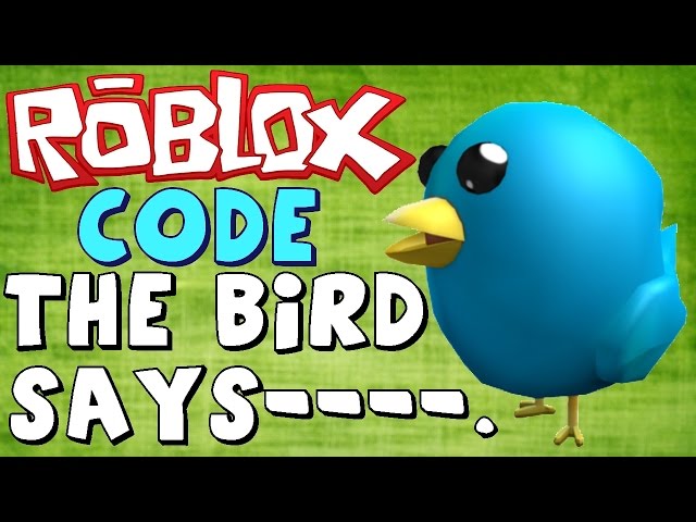 Eystreem Jordan on X: A gift for our Twitter followers! Enter code  TweetROBLOX (case sensitive) at  for this bird pet    / X