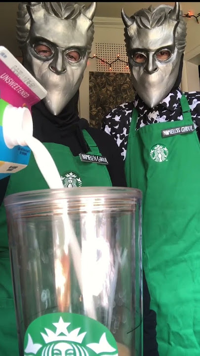 POV the nameless ghouls are your hellbucks baristas ☕️ (full version on tiktok) #namelessghouls