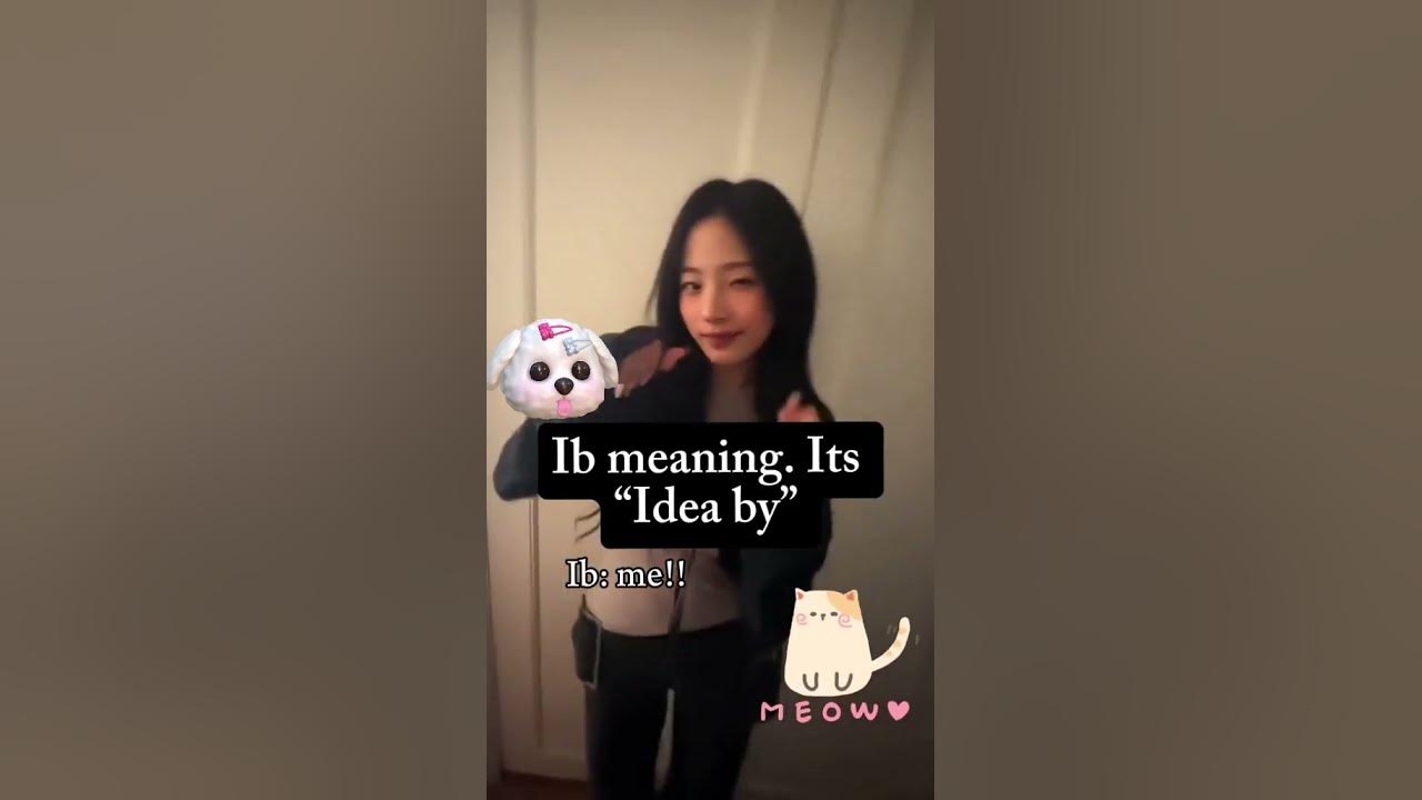 What Does Ib Mean On Instagram Edits IB Meaning Tiktok | What does IB mean on TikTok? - YouTube