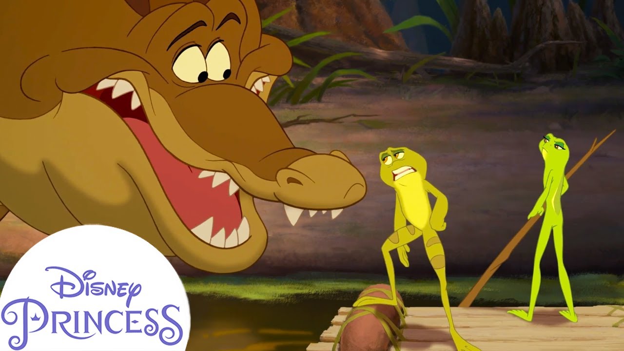 Alligator in princess and the frog