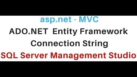 mvc entity framework Connection String in SQL Server Localdb