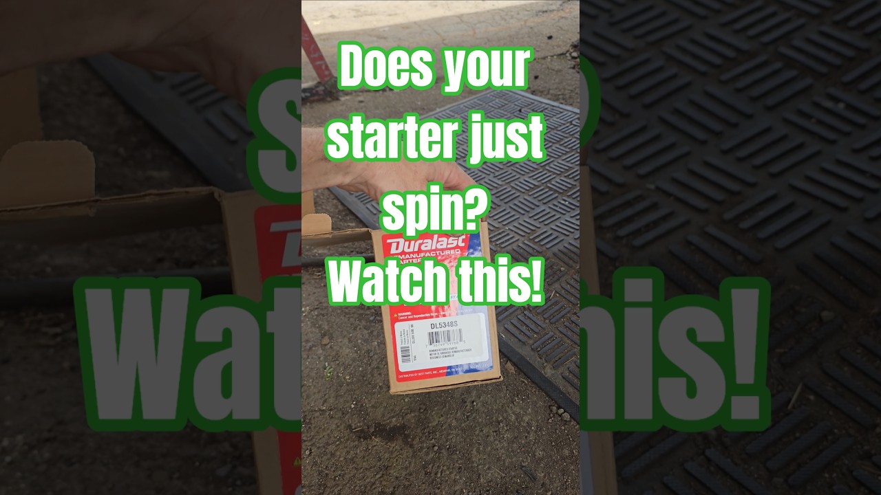 Jeep starter just spins. This is why.