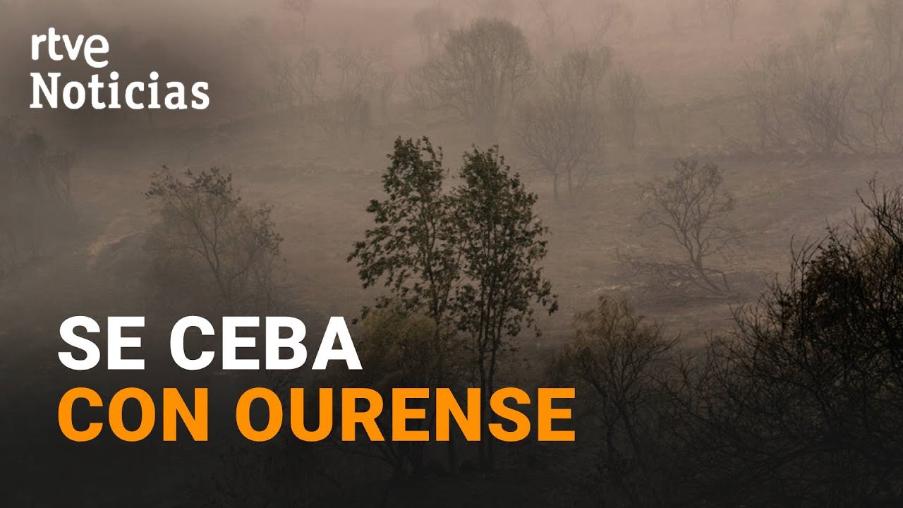 INCENDIOS ESPAÑA: NIVEL 2 de EMERGENCIA en GALICIA, EXTREMADURA y ASTURIAS | RTVE Noticias
