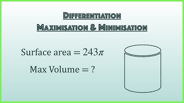Differentiation Applications - Maximisation Minimisation Problems | O-Level Additional Math