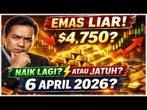 Harga Emas Dunia Hari Ini Senin - Prediksi Opening Tgl  6 April 2026