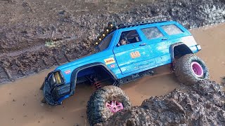 Mn78 Terjebak Lumpur ❗❗Offroad Jeep Adventure MUD Extreme Scala 1/12