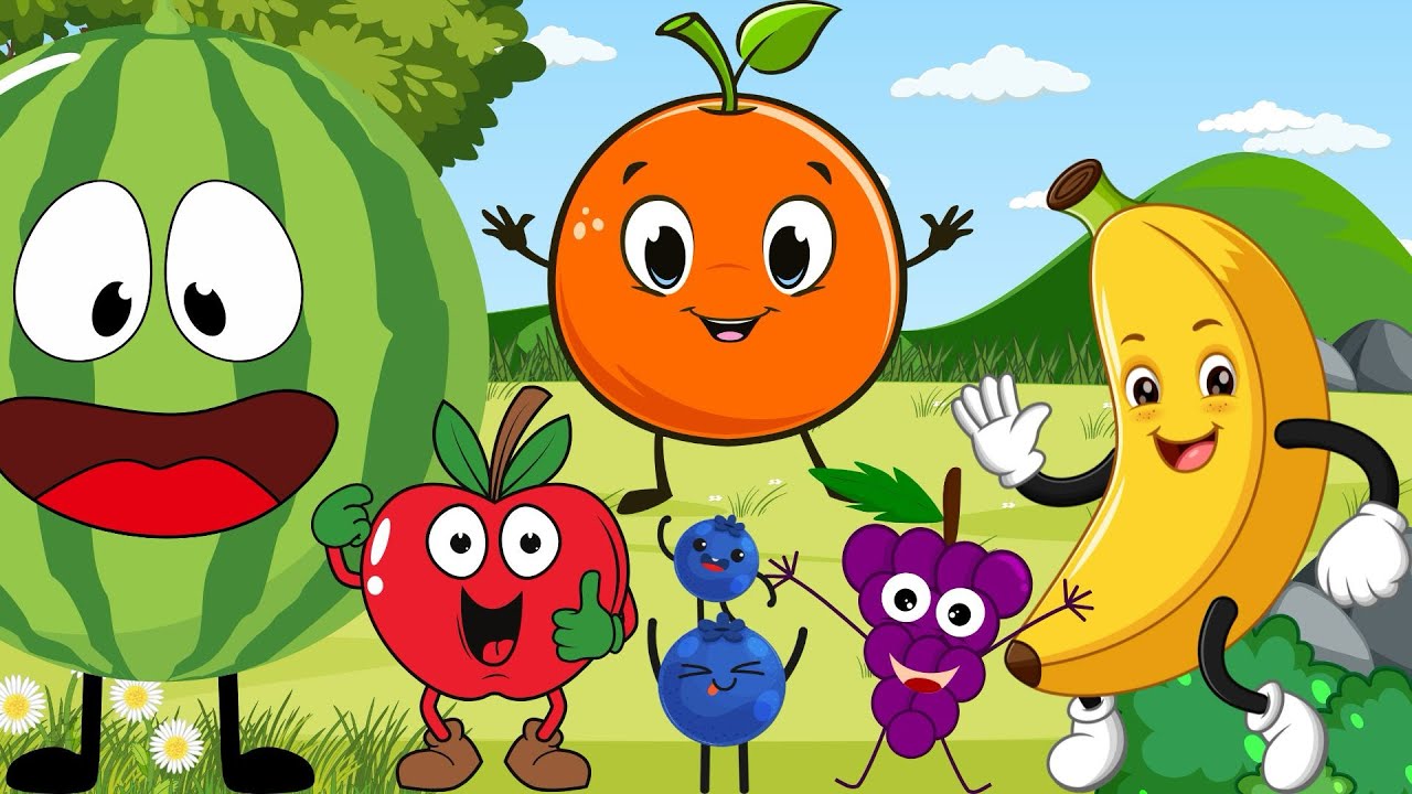 All About Fruits | Fruit Song For Kids | Learn fruits For Kids ...