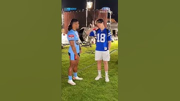 Thumbnail of Ask me a question to ask the next person' ft. Fonzie Gomez + NSW 🔵🔴  #NRL #Origin #SOO #FonzieGomez