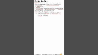 Edits to do :) #foryou #viral #edit #vs #debate #fnafedit #fypシ #idk #shorts