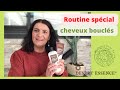 Routine capillaire spcial cheveux boucles avec la belle boucle et dsert essence