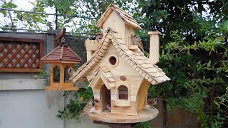 How to make a bird house and bird feeder from old pallets