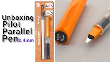 Unboxing-Pilot Parallel Pen 2.4mm|| हिंदी unboxing|Calligraphy Tutorial|| #pilotpen #calligraphy