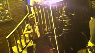 Unwanted Akron accordion guy