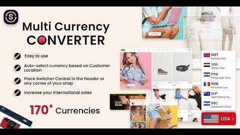 Multi Currency Converter WordPress Intro