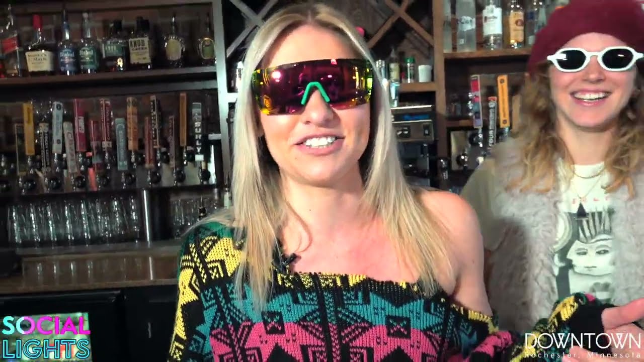 Tap House featured drinks at Social Lights 2022 in downtown Rochester