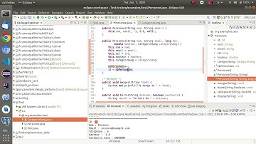 Java : 19- Attributs statiques/dérivés, constantes de classes/d
